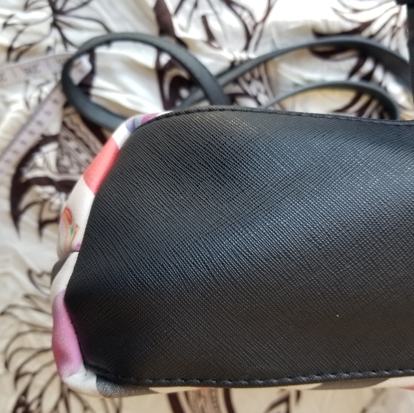 Nicole Miller Multicolor Chevron Women's Bag PVC - Picture 2 of 14